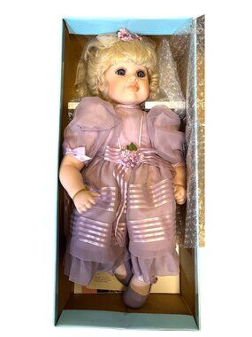 Vintage Betty Jane Carter Musical Porcelain "Carter" Doll By Bette Ball For Goeb